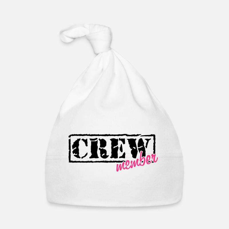 crew member (Farben frei wählbar) Baby Bio-Mütze
