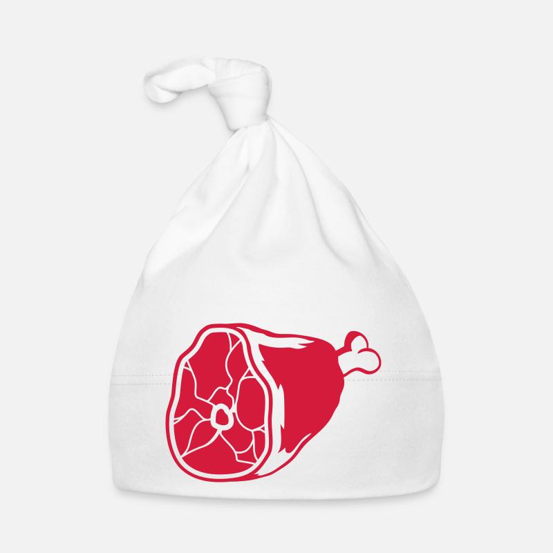 schenkel fleisch haxe eisbein essen grillen raeuch Baby Bio-Mütze