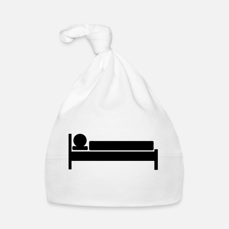 icon bed sleep sleeps Organic Baby Cap
