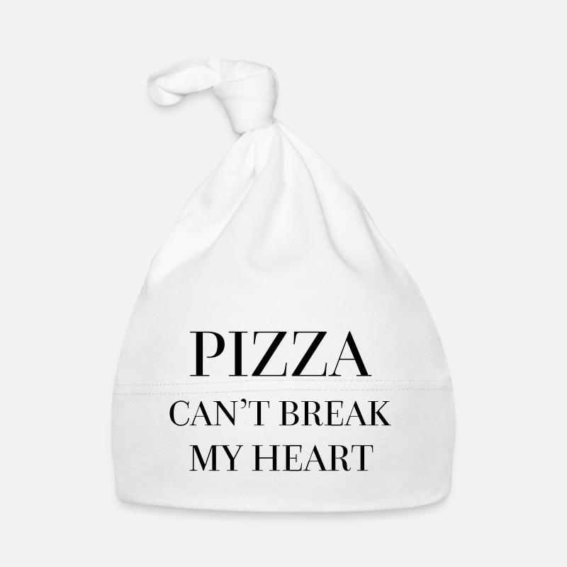 Pizza Babyhue af økologisk bomuld