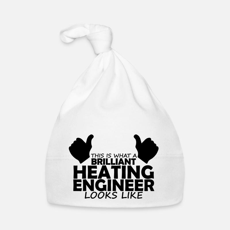 brilliant heating engineer Organic Baby Cap