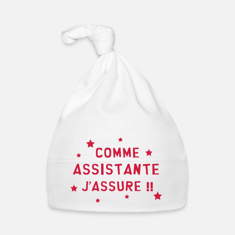Assistant / Assistante / Adjoint / Secrétaire Bonnet bio Bébé