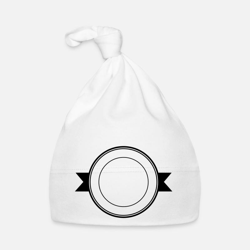 Badge Abzeichen Divisa - Form - Customize it ! - Organic Baby Cap - white