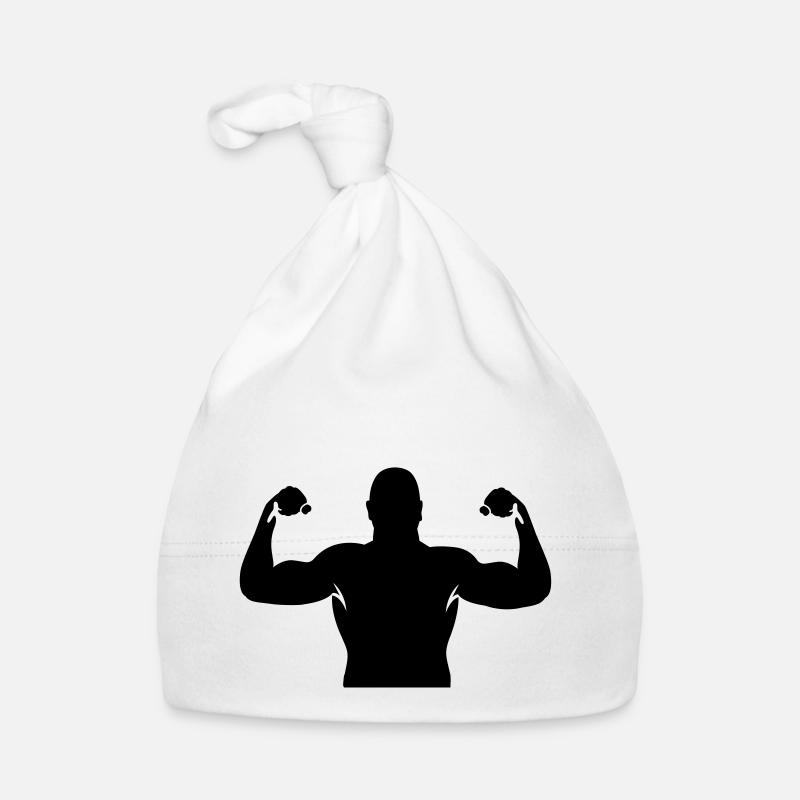 muscles Organic Baby Cap