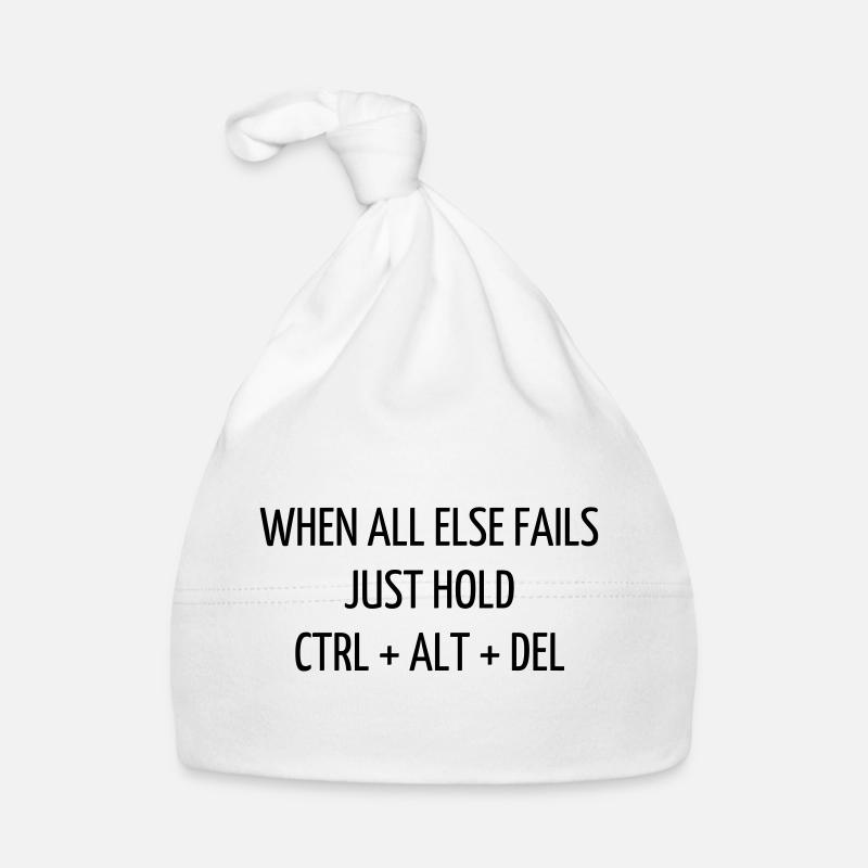 Quote / Gaming / Geek / Gamer / Computer / Game Organic Baby Cap
