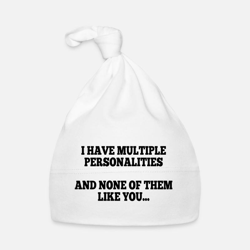 i have multiple personalities I Baby Bio-Mütze