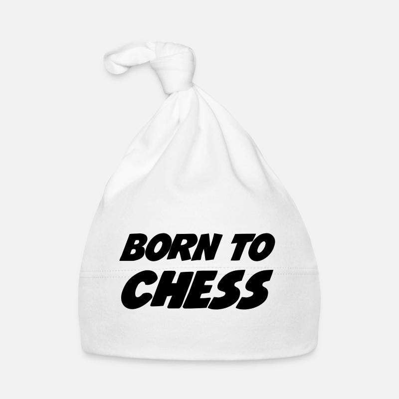 Chess / Schach / Spiel / Geek Baby Bio-Mütze