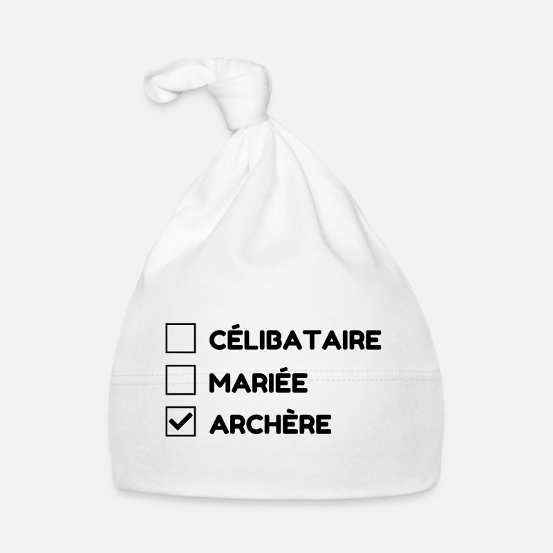Archery Archer Bogenschießen Tir à l'arc Organic Baby Cap