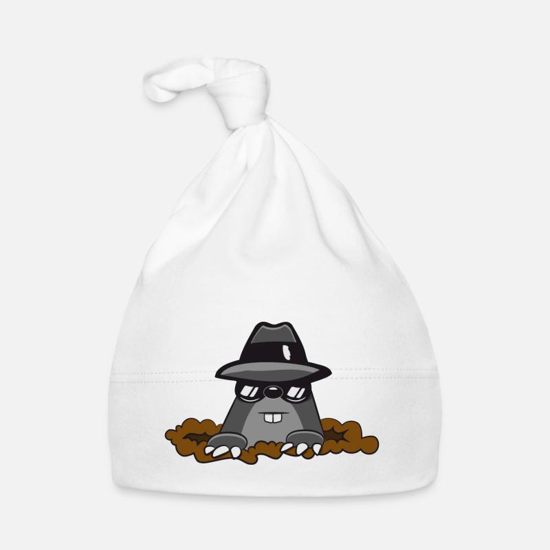 Mole terre mole hilare agent secret s Bonnet bio Bébé