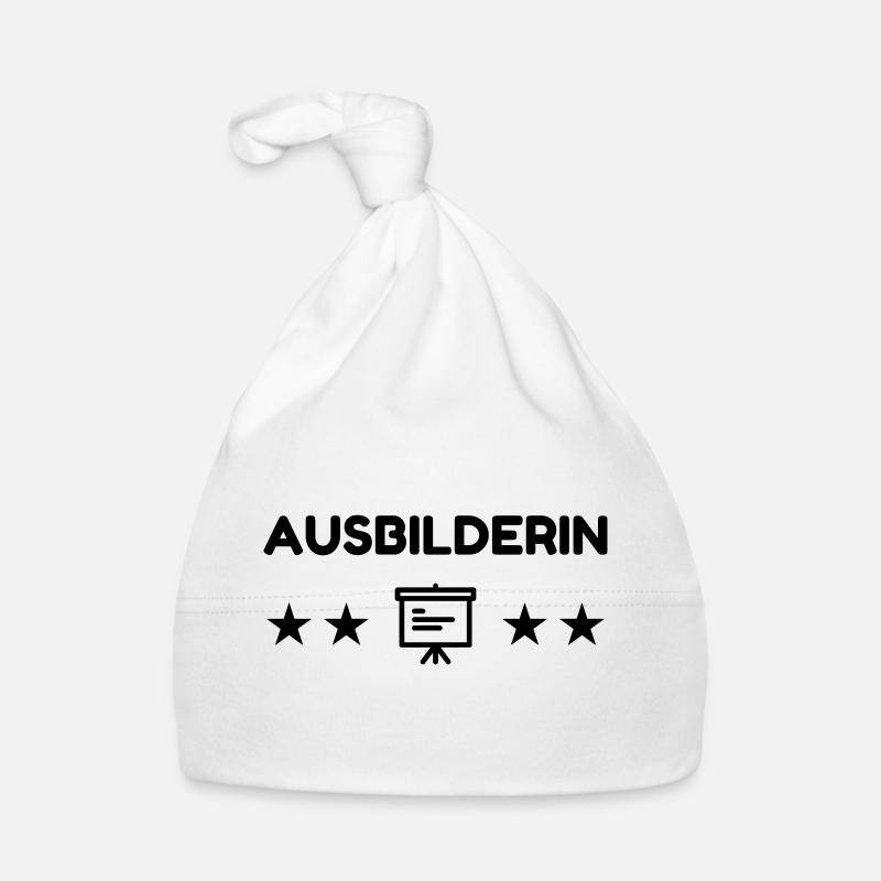 Trainer Training Instructor Ausbildung Formateur Organic Baby Cap