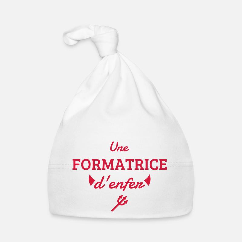 Trainer Training Instructor Ausbildung Formateur Organic Baby Cap