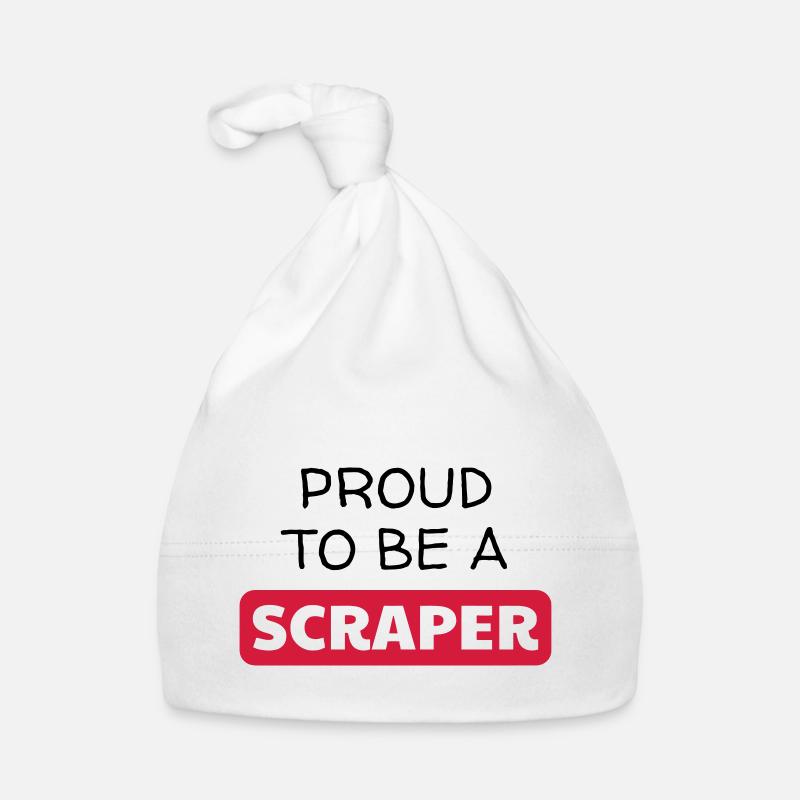 Scrapbooking / Scraper / Scrapeuse / Scrapeur Bonnet bio Bébé