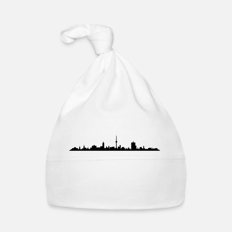 Skyline - Stuttgart Baby Bio-Mütze