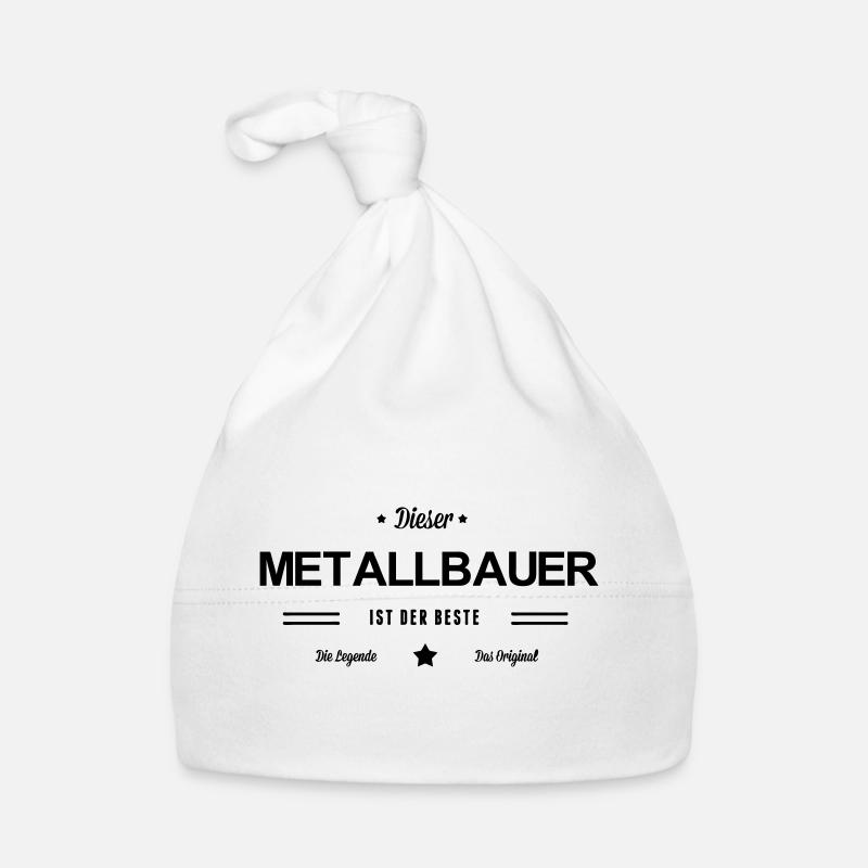 Bester Metallbauer Baby Bio-Mütze