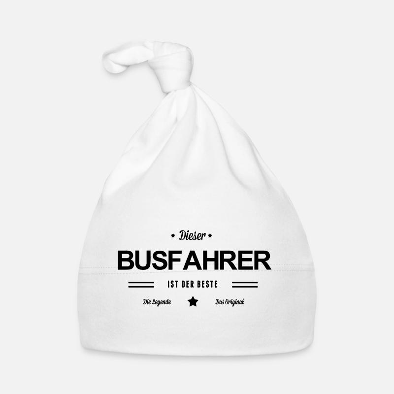 Bester Busfahrer Baby Bio-Mütze