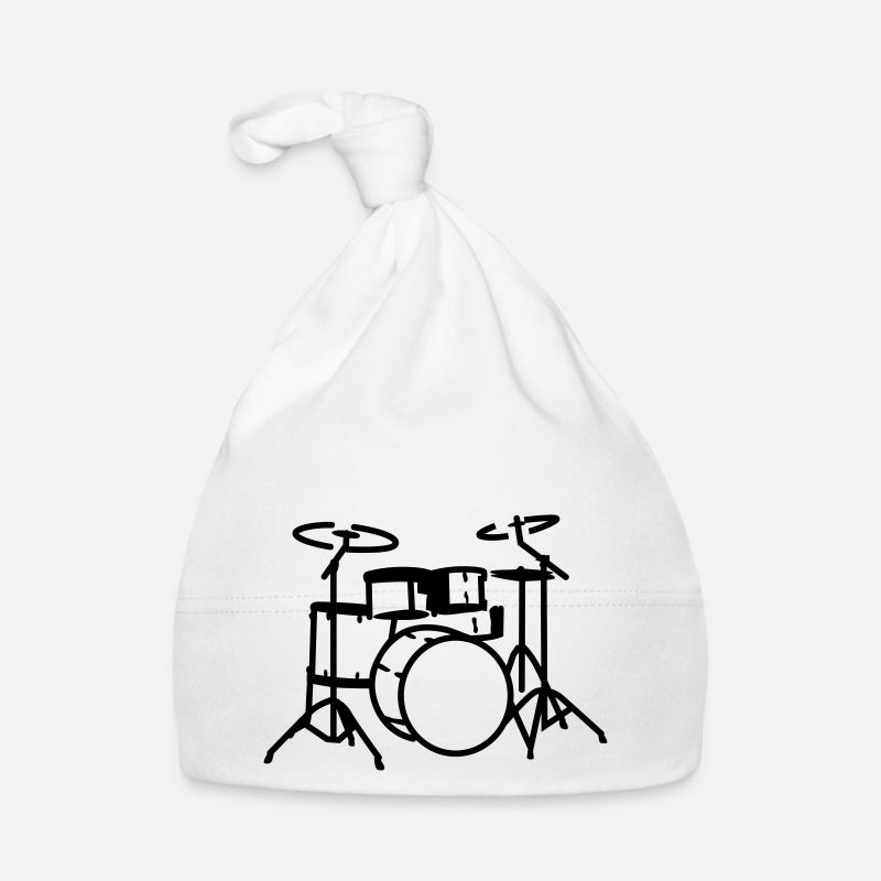 drums Organic Baby Cap