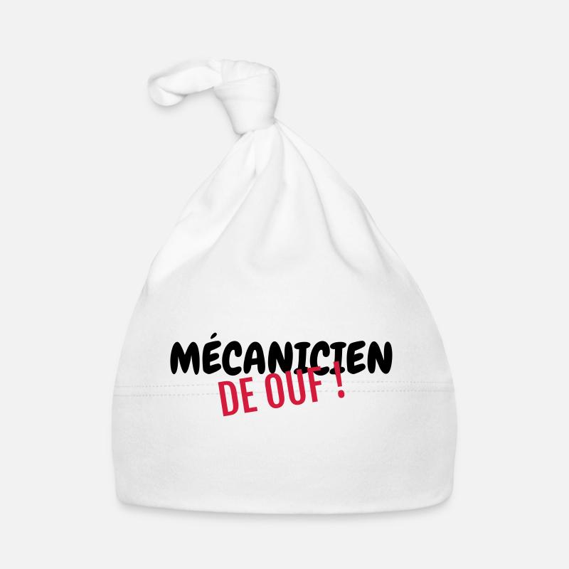 Mechanik / Mechaniker / Auto / Garage Baby Bio-Mütze