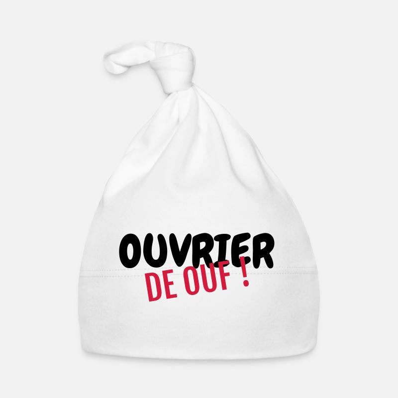manoeuvre / chantier / bâtiment / ouvrier Bonnet bio Bébé