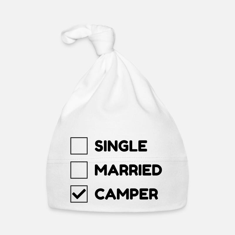 Camping / Camper / Campeur / Camp / Scout Organic Baby Cap