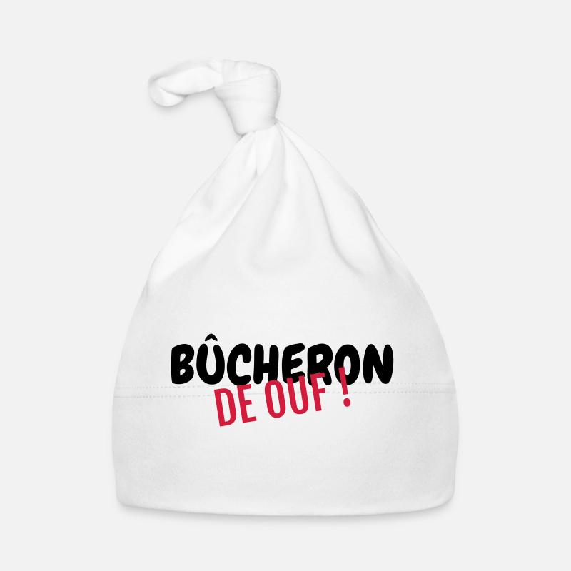 bûcheron / forêt / arbre / bois Bonnet bio Bébé