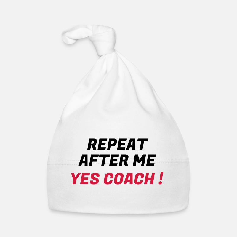 Coach Coaching Trainer Sport Entraineur Team Organic Baby Cap