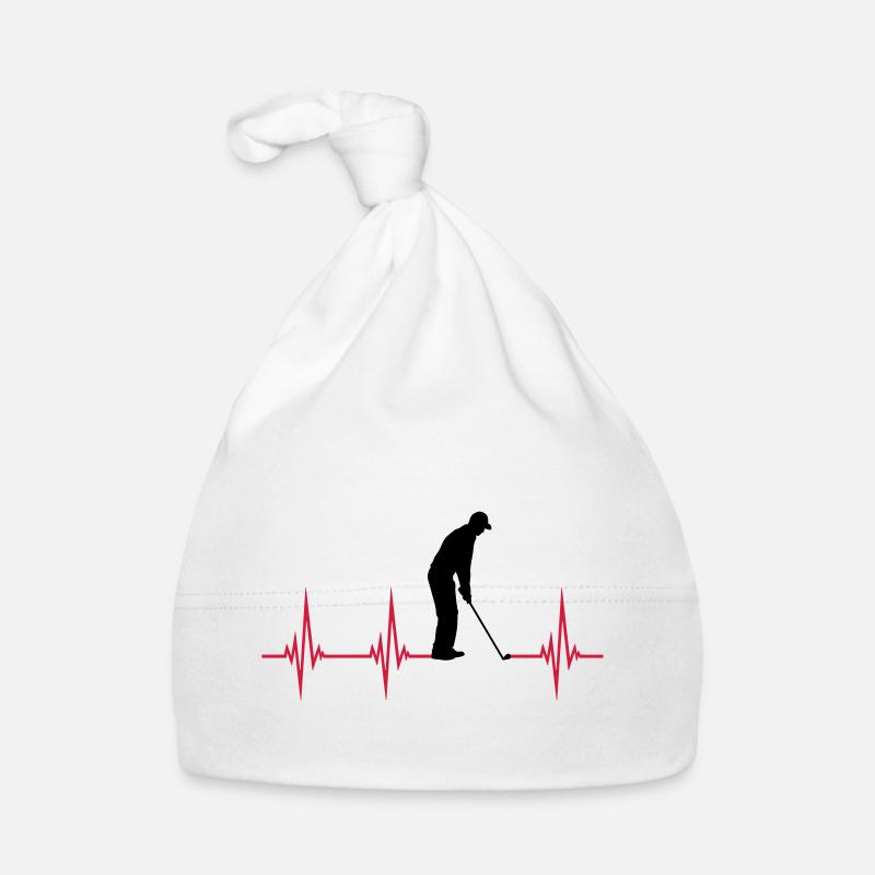 EKG jouer au golf Bonnet bio Bébé
