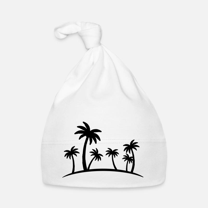 beach palm Baby Bio-Mütze