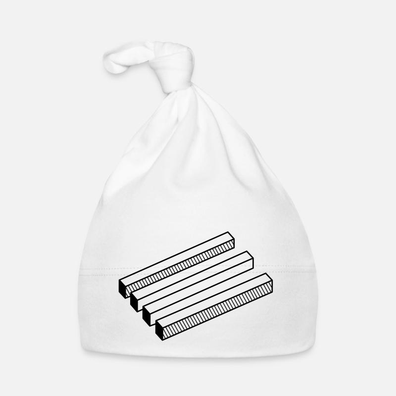 optische Täuschung Baby Bio-Mütze