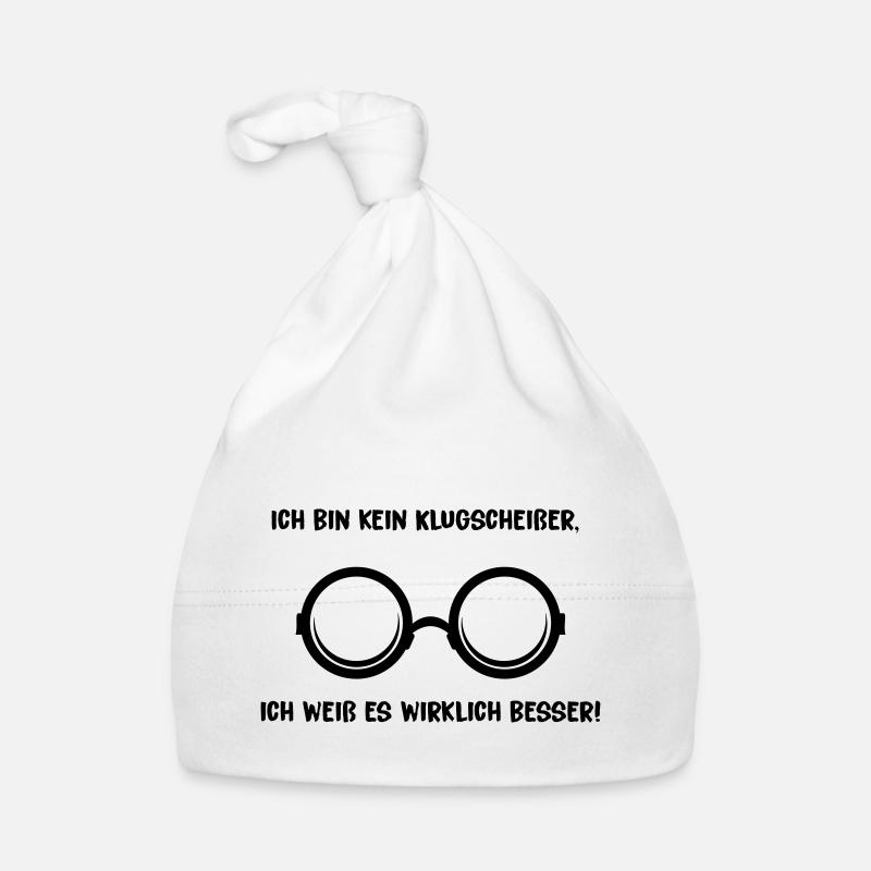 klugscheisser Baby Bio-Mütze