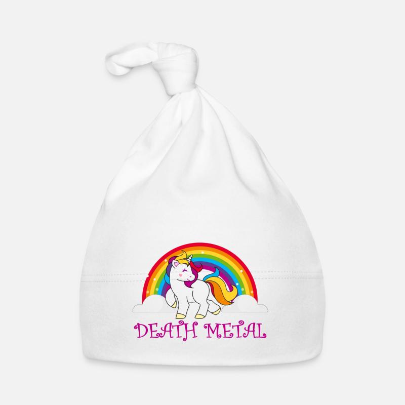 Death metal Organic Baby Cap