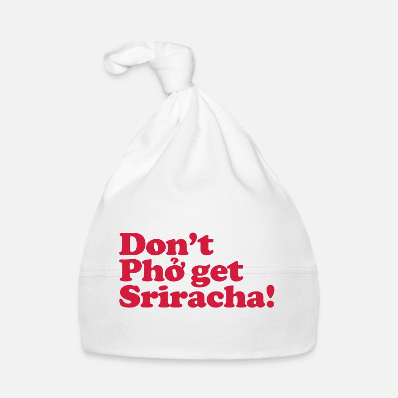 Don't Pho get Sriracha! Organic Baby Cap