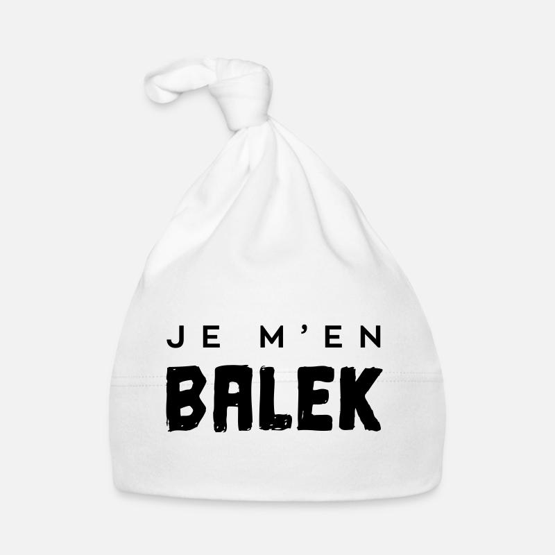 Je m'en balek Bonnet bio Bébé