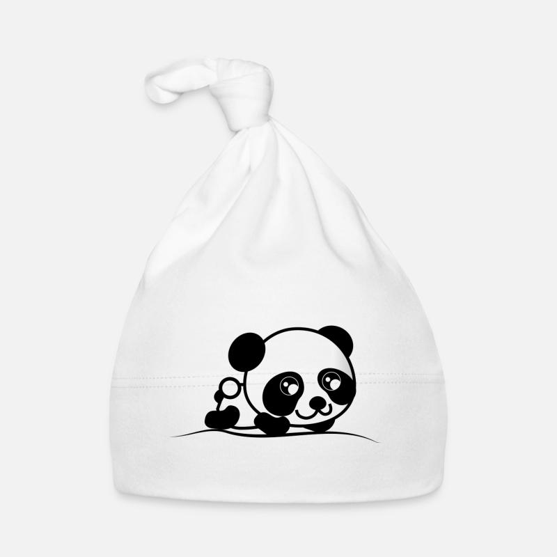 panda Organic Baby Cap