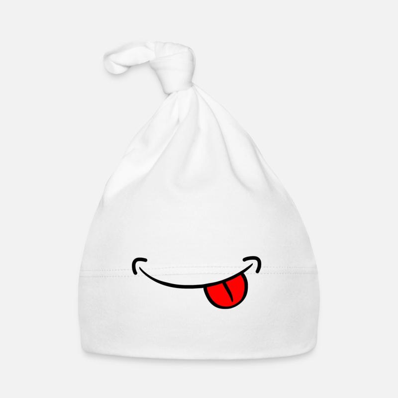 Prankster smile Organic Baby Cap