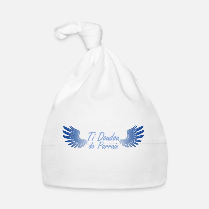 Ti doudou de parrain Bonnet bio Bébé