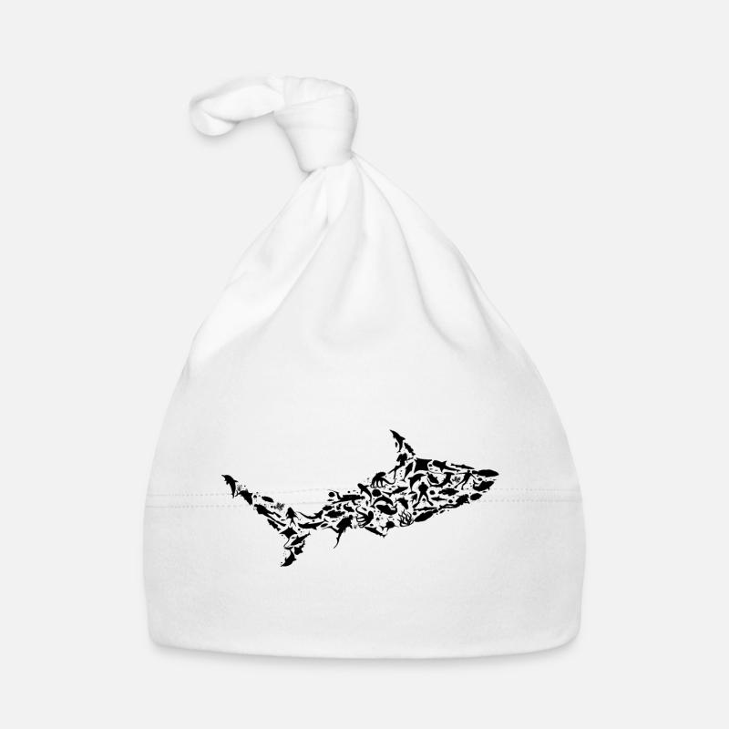 Requin Bonnet bio Bébé