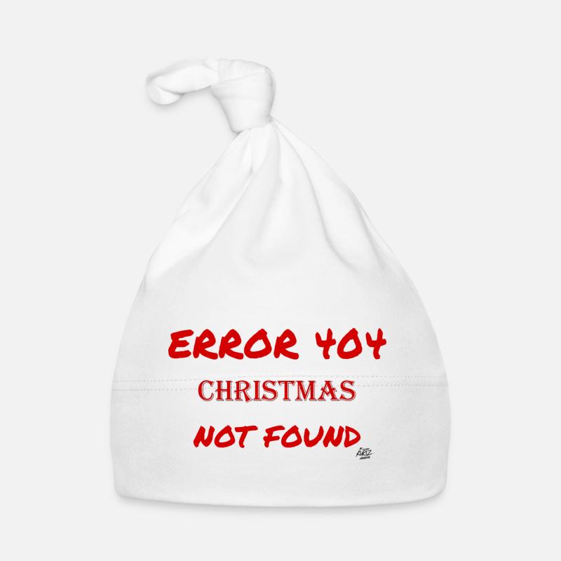 Christmas not found Organic Baby Cap