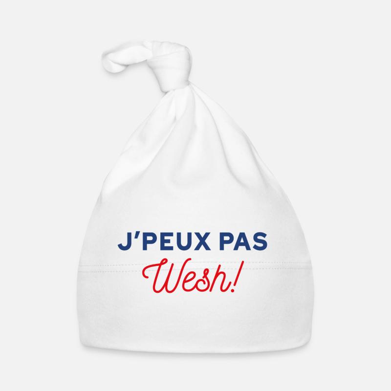 J'peux pas wesh Bonnet bio Bébé