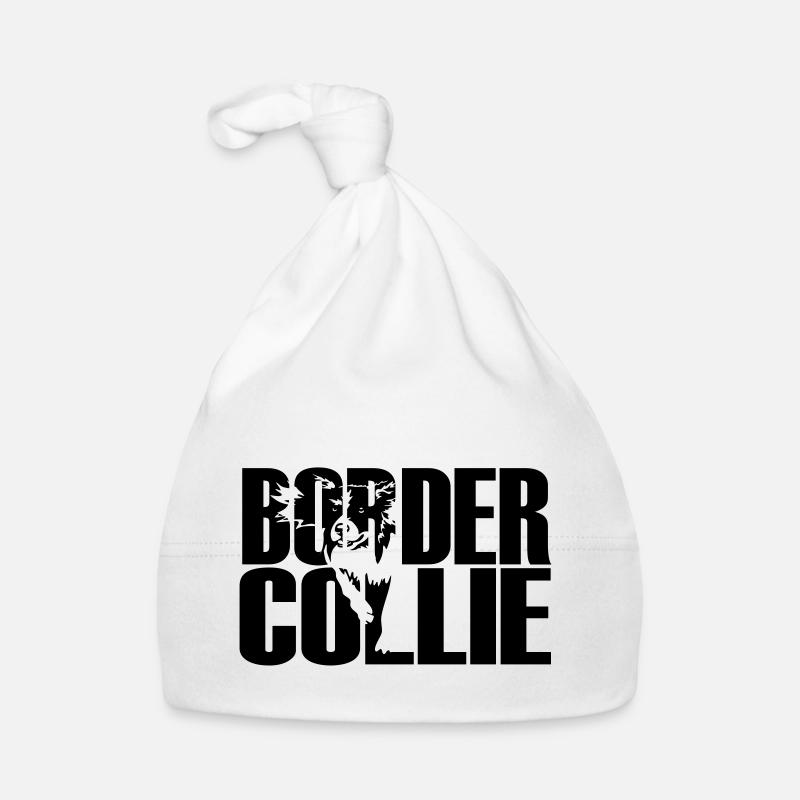 Border Collie Organic Baby Cap