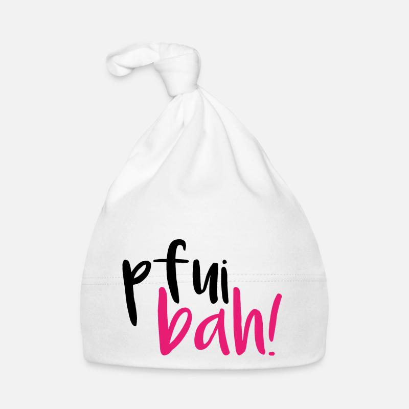 Pfui Bah! IgittIgitt Igitt Ekel Abscheu Kleinkind Baby Bio-Mütze