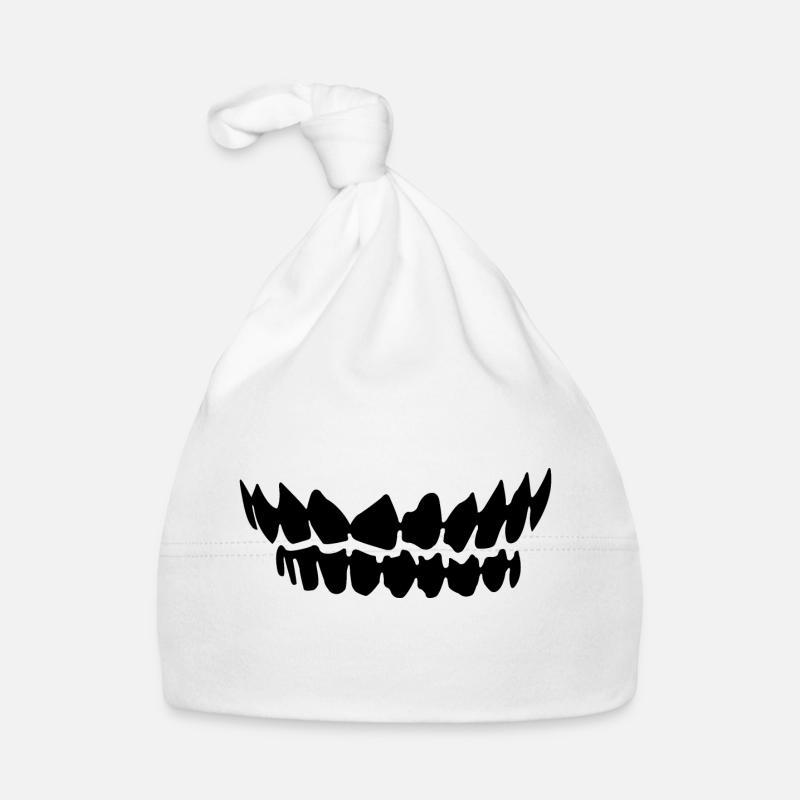 teeth Organic Baby Cap