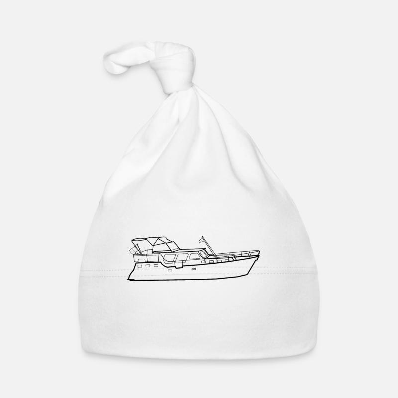 Hausboot Black Baby Bio-Mütze