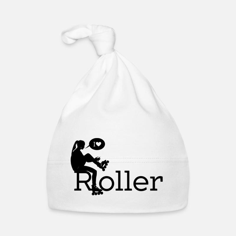 I love rollerblading Organic Baby Cap