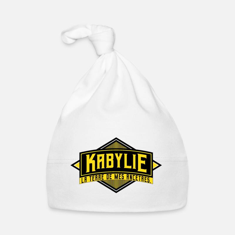 Kabylie emblème. Bonnet bio Bébé