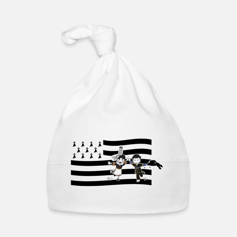 drapeau plus bretons Bonnet bio Bébé