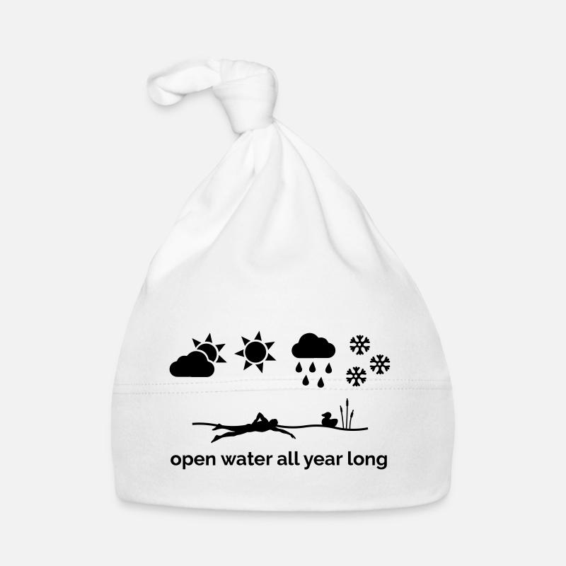Open water all year long Baby Bio-Mütze