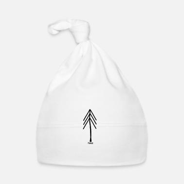 foresta Cappellino ecologico per neonato