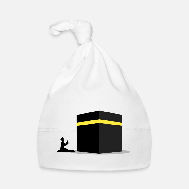 hajj - Bonnet bio Bébé - blanc