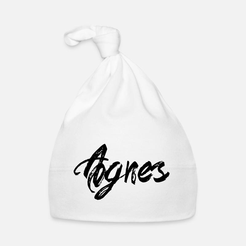 Agnès - Bonnet bio Bébé - blanc