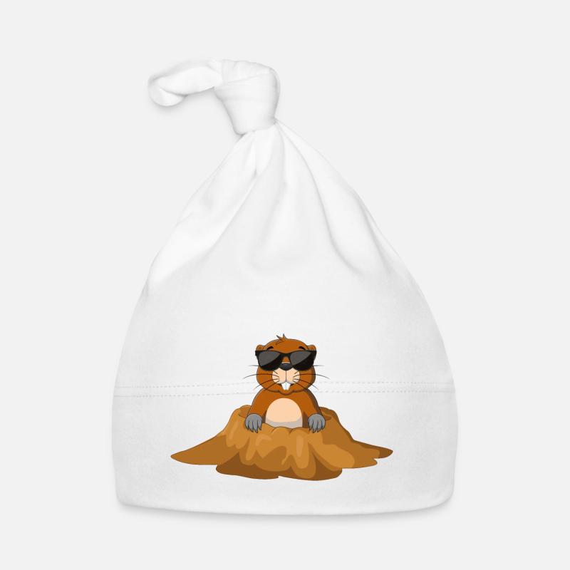 Maulwurf, Garten Baby Bio-Mütze